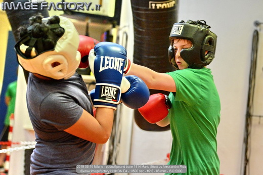 2019-05-16 Milano - pound4pound boxe 1914 Mario Stiatti vs Alessandro Ruiz